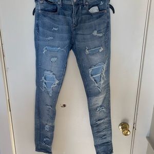 Express ripped jeans